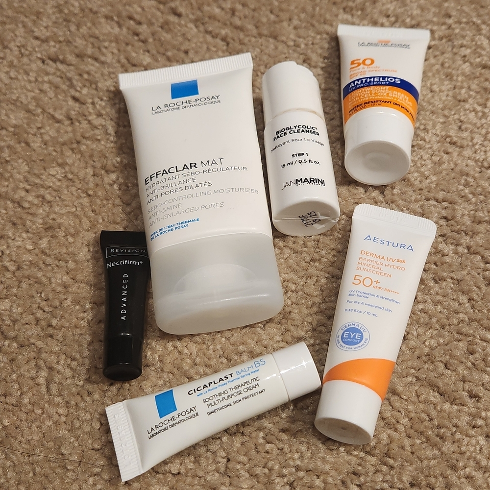 La Roche Posay, Jan Marini, Aesthura, Revision K-Beauty Skincare Bundle Set